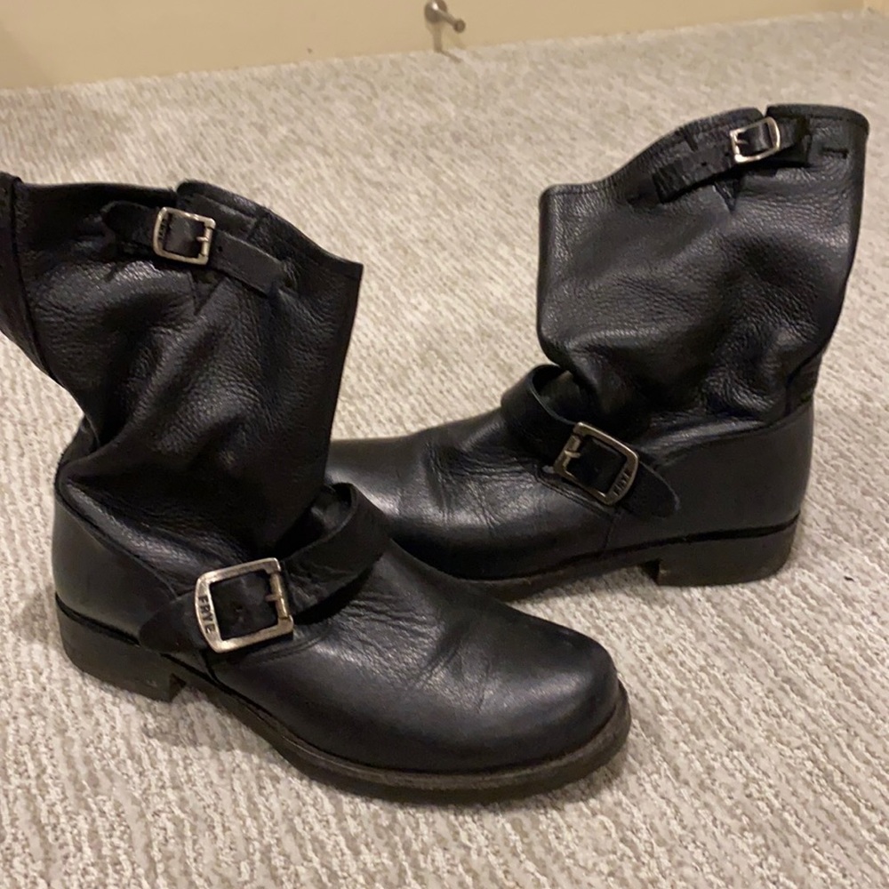 Frye leather boots size 8.5 women's